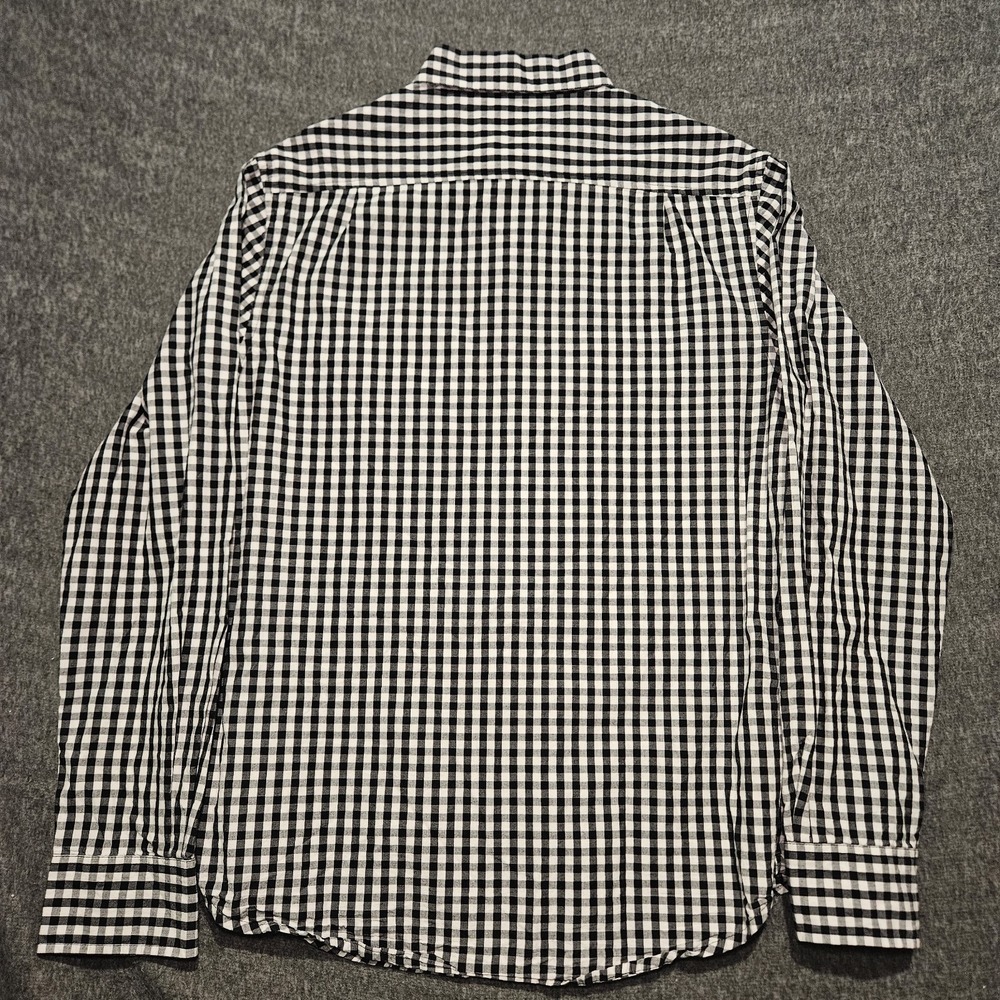 Paxton Button Down Longsleeve Shirt Black Gingham Plaid University Of Colorado L - Picture 10 of 11